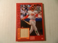 2019 Topps 1984 35th Annivarsary Red Bat card of Ozzie Smith  -  Cardinals 14/25