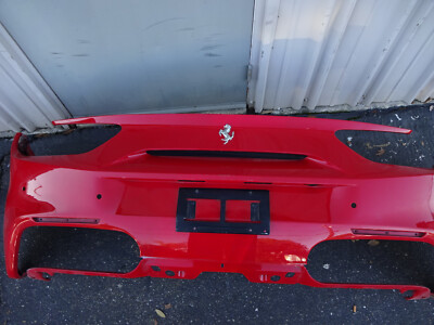 Ferrari 488 GTB/Spider - Rear Bumper With Crack P/N 86813610 | eBay