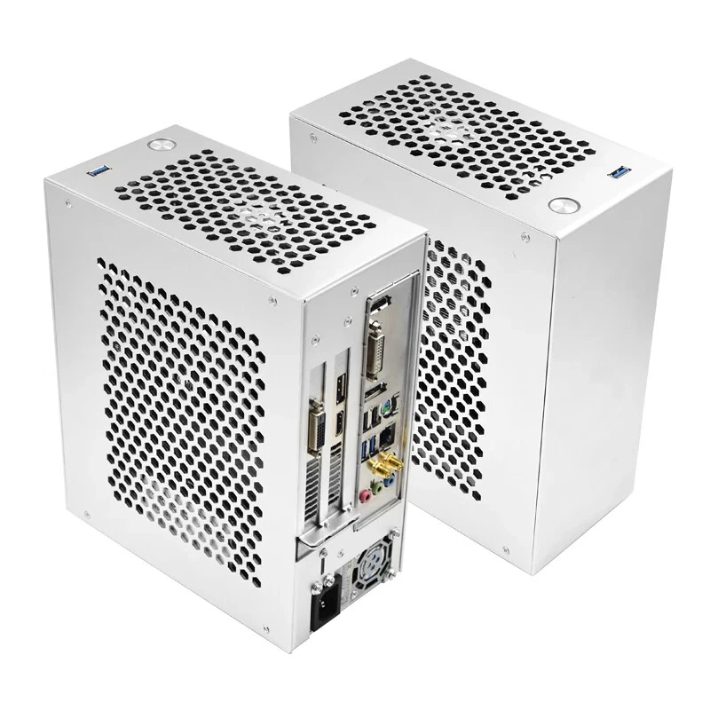 MINI ITX Case Aluminum 5 Litre PC Gaming Small Chassis With Handle Support - Image 4 of 4