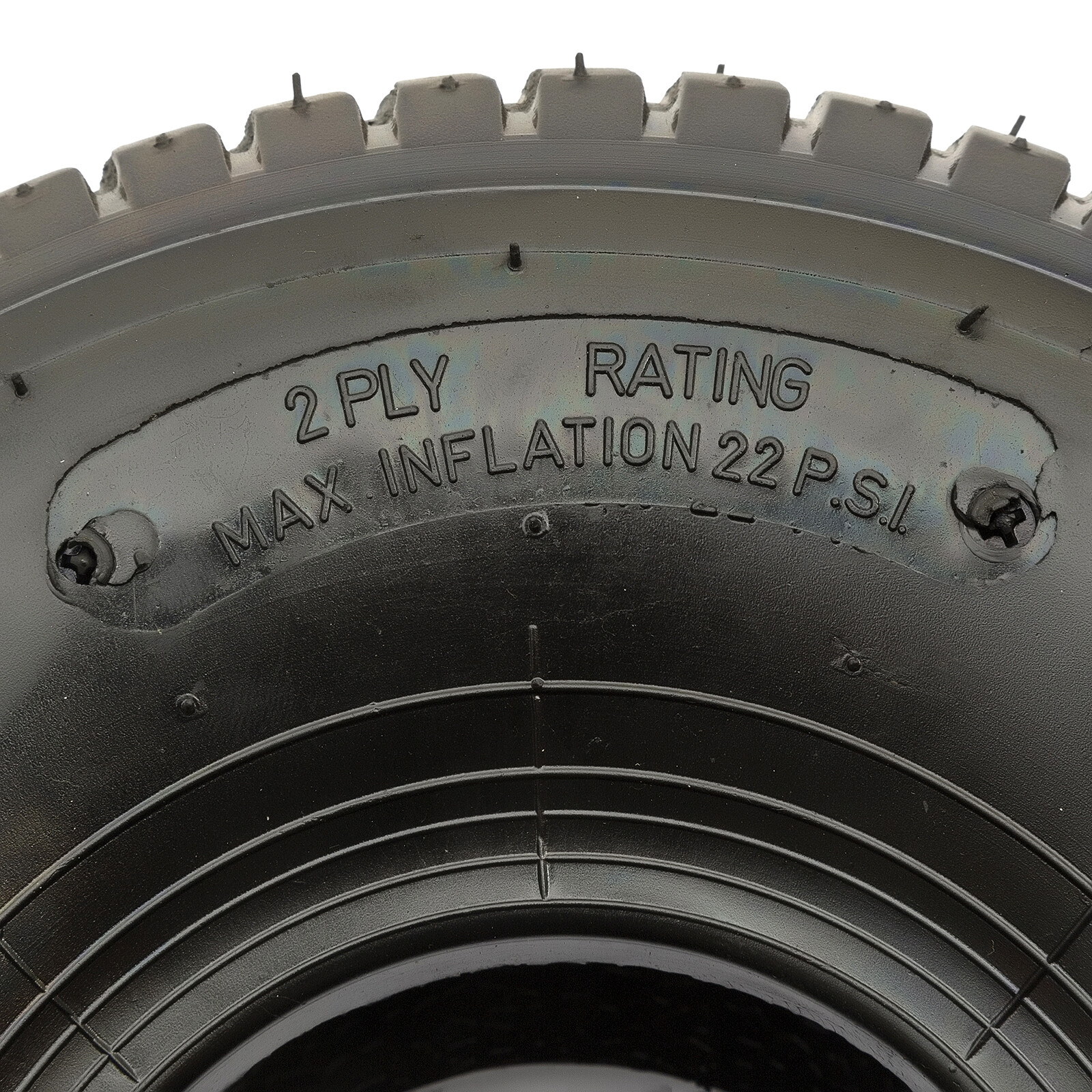 Tyre 11x4.00-4 2 Ply Chevron Turf Tread Fits 4