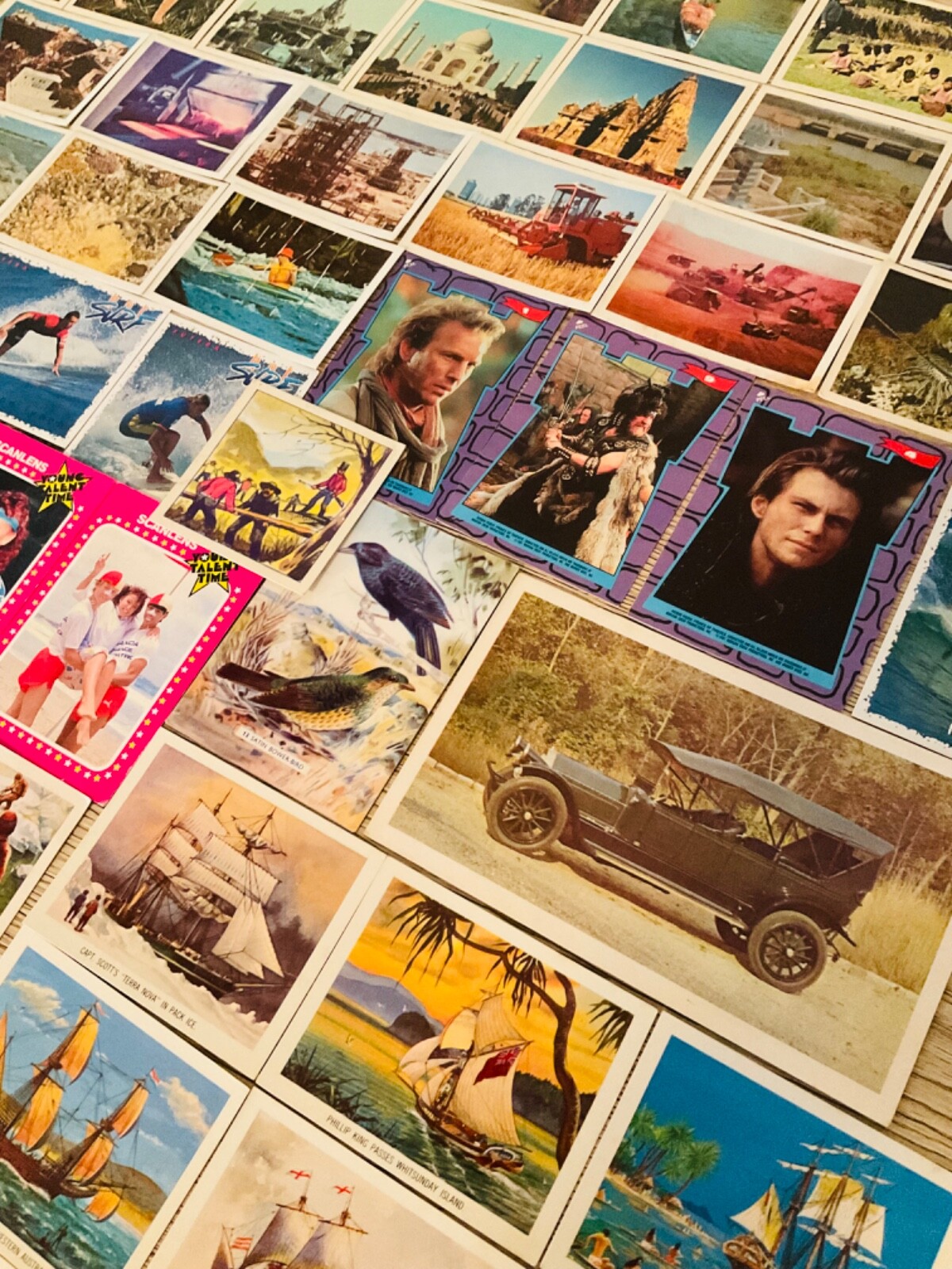 BULK TRADING CARDS x 407, TEXTA,WEETBIX,SCANLENS,SANITARIUM,NABISCO