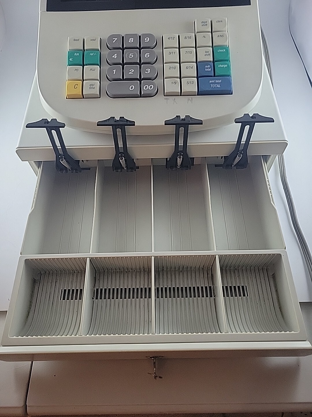 ROYAL 435dx Electronic Cash Register, Keys, Instruction Manual and more