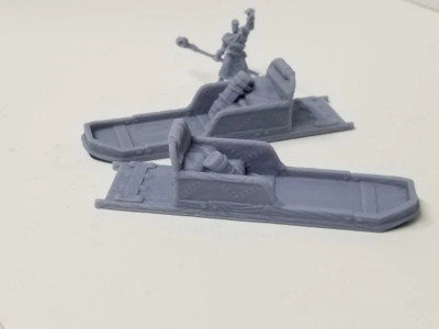 EC3D - WT220 Series - Wintertide Scenery - Dog Sleds & Cargo