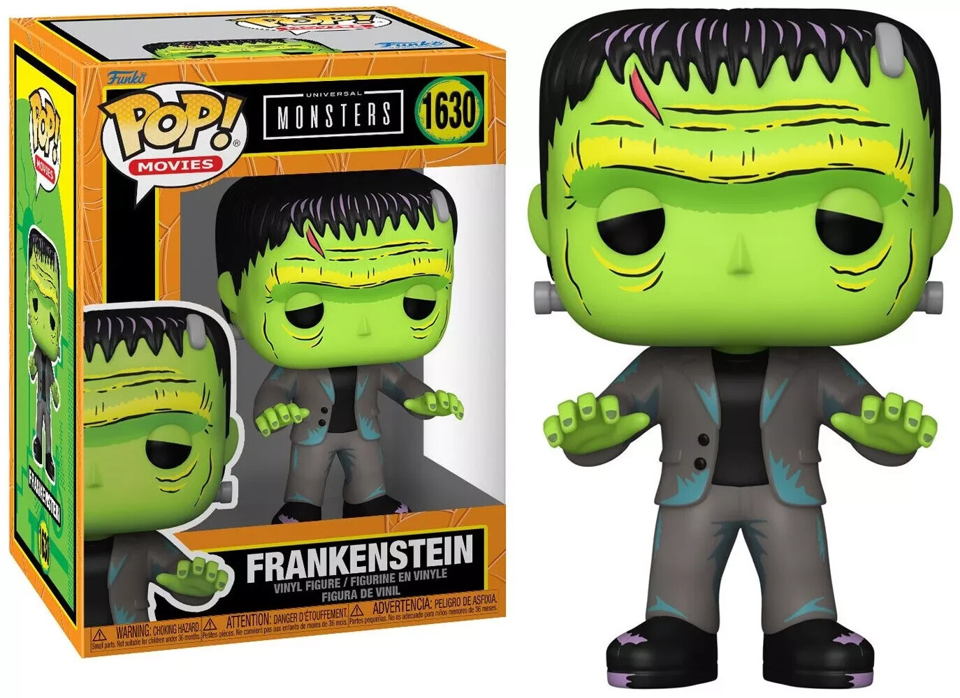 Figurine Frankenstein 9 cm Universal Monsters POP!, l'atout vintage pour décorer votre bureau.