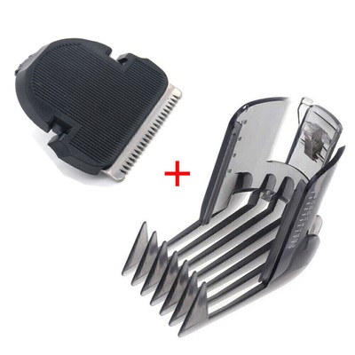 Kammaufsatz und Klingenblock Scherkopf für Philips QC5105 QC5120 QC5125 QC5130