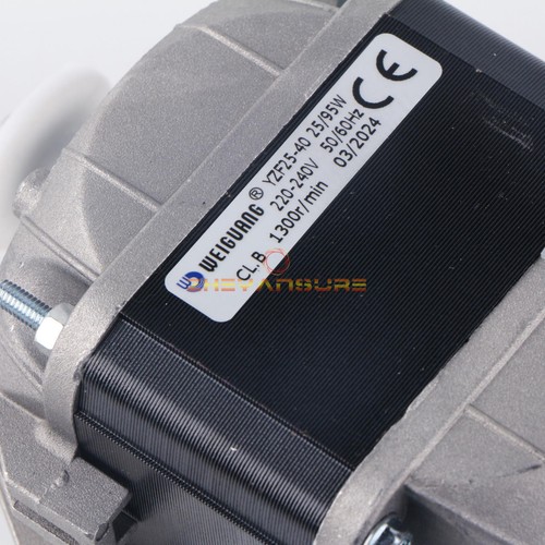 1PC New WEIGUANG FAN MOTOR YZF25-40 25/95W 220-240V 50/60Hz 1300r/min - Picture 3 of 8