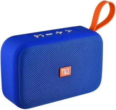 Enceinte Bluetooth TG506 Sans fil Caisson de basse 3W Étanche Bleu - Photo 1/4