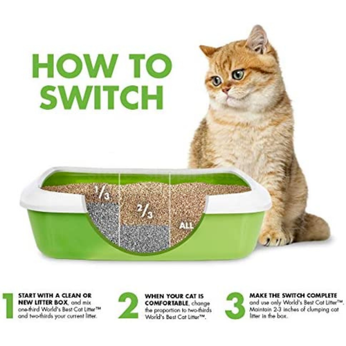 World's Best Cat Litter Original Clumping 28lb/12.7kg eBay