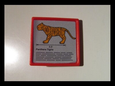 PLAYMOBIL : Schield Tiger / Sign / ZOO ~ 3240