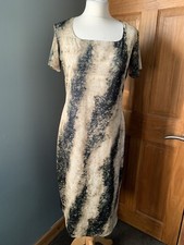 Wallis Vintage Bodycon MIDI Dress Size 14