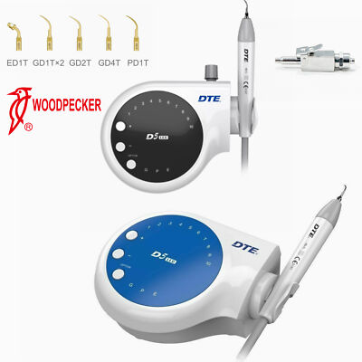 Woodpecker Original Dental Ultrasonic Piezo Scaler DTE D5 LED Handpiece With Tip
