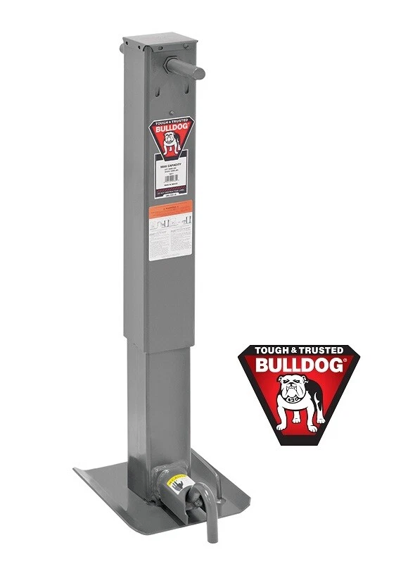 BULLDOG 5k Capacity Square AFrame Trailer Jack 195318