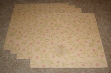 K Company 12x12 Single Sided Scrapbook Papers 4 Brenda Walton Chloe Peach Vines
