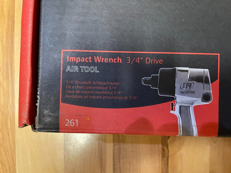 INGERSOLL RAND IR 261 IMPACT WRENCH 3/4 BRAND NEW IN BOX ir261 261 eBay