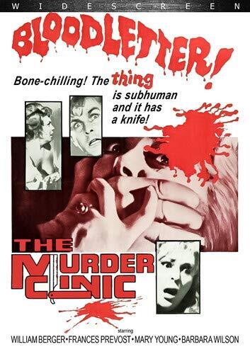 The Murder Clinic (DVD) William Berger Françoise Prévost Mary Young