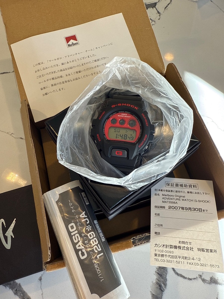 donxjon17G-SHOCKDW-6900非売品マルボロアドベンチャー G-SHOCK マルボロ 「ADVENTURE TEAM WATCH」（CASIO(カシオ)G