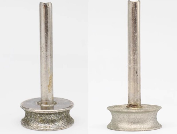 Ring Bracelet Sanding Wheel Coarse Fine Concave Punching Tool  -image