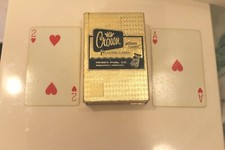 Vintage Crown Plastic Coated Playing Cards