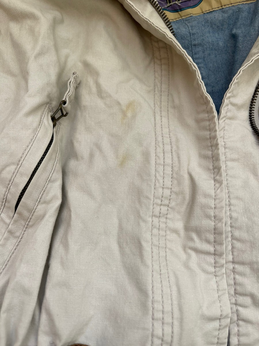 Vintage JL Colebrook Women's Khaki Tan Beige Full Zip Hooded