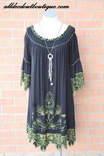 Urban Mango | Black Baby Doll Dress