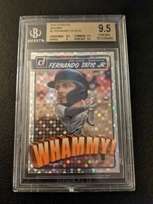 2020 Donruss Fernando Tatis Jr. Whammy Case Hit SSP #3 BGS 9.5 GEM Padres SP