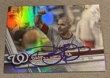 DANNY ESPINOSA Signed Autographed 2017 Topps Rainbow Parallel Nationals #327