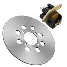 Rear Brake Caliper & Disc Rotor for Yamaha Raptor 660R YFM660R 2002 2003-2005