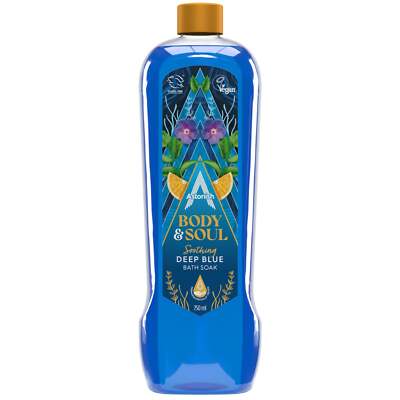 Astonish Body & Soul Deep Blue Soothing Bath Soak 750ml