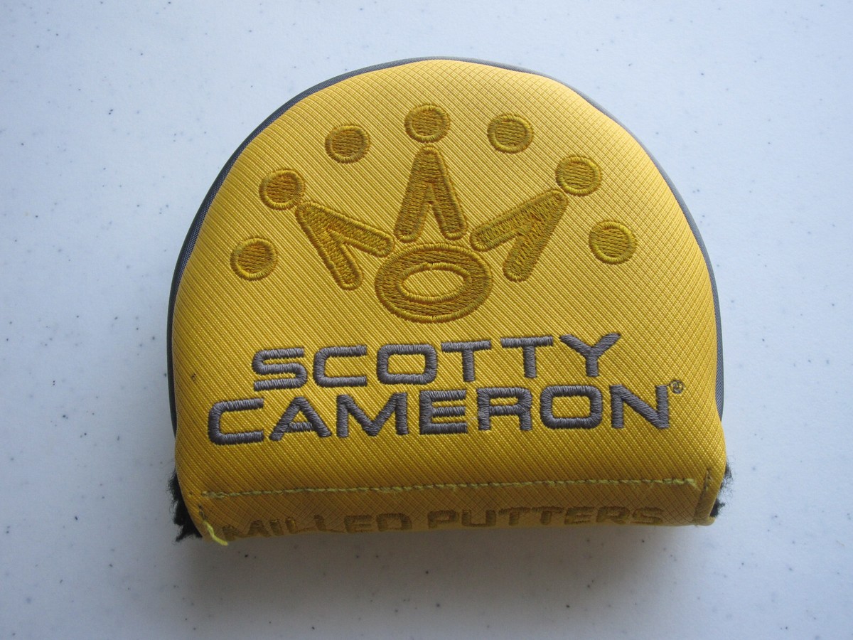 TITLEIST SCOTTY CAMERON DESIGN MILLED PUTTER YELLOW HEADCOVER | eBay