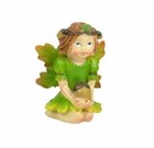 Miniature Fairy Garden Fall/Harvest Fairy Holding Acorn - Buy 3 Save $5