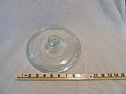 Pyrex 9" round glass lid with handle. Vintage.  No chips. — photo 1