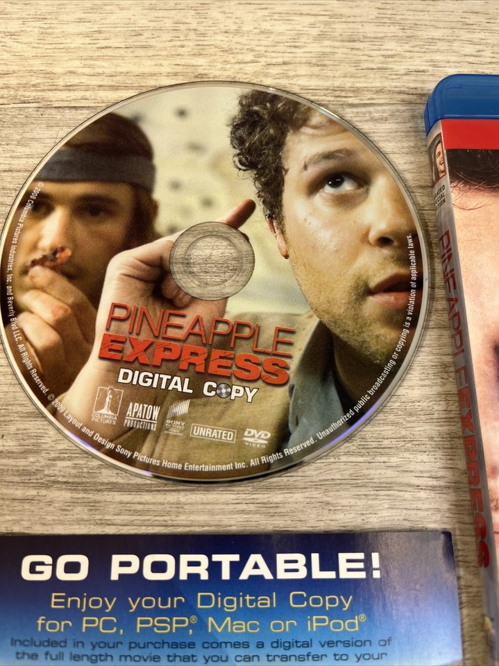 Pineapple Express (Unrated + BD Live) [Bluray] DVD Very Good James Franc 43396264175 eBay