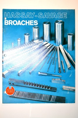 HASSEY-SAVAGE BROACHES CATALOG #RR1002 guide keyway bushing hexagon square  data | eBay