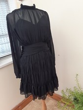 Y.A.S yasyves LS dress show S black size  8 (c) Sale 