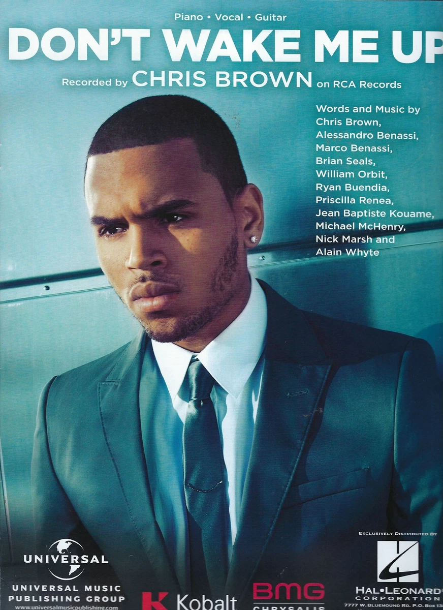 Chris brown album cover dont wake me up