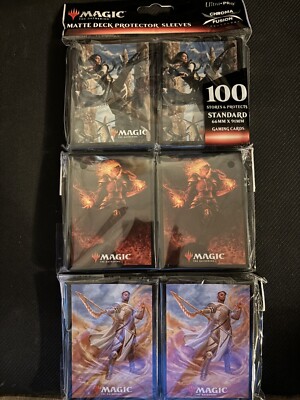 Ultra Pro Card Sleeves - Proteggi Carte Magic: The Gathering Chandra, Pyromaster - 80 Bustine Trasparenti 66x91 Mm - 5