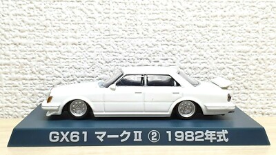 1/64 Aoshima Grachan 2 1982 TOYOTA GX61 MARK II WHITE diecast car