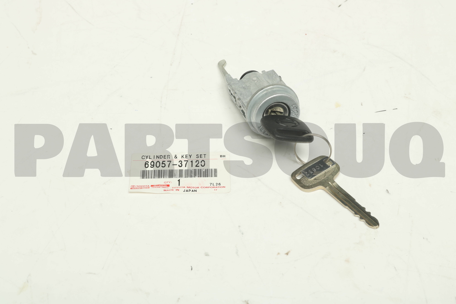 6905737120 Genuine Toyota CYLINDER & KEY SET, IGNITION SWITCH LOCK 