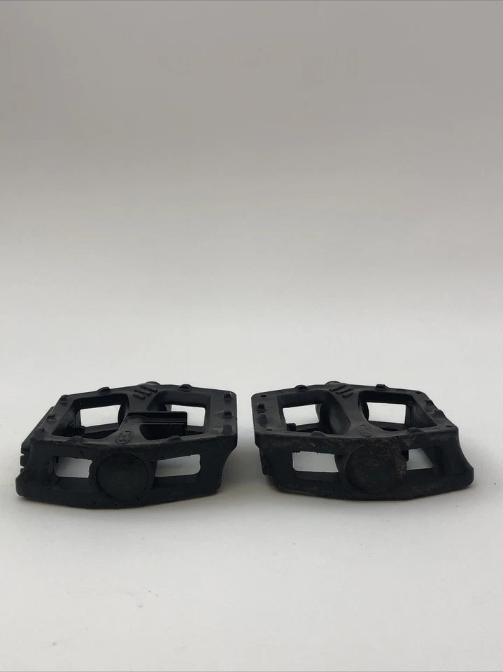 "Pedales Schwinn Sx Old School BMX planos negros 9/16"" 3 piezas A06" de colección Foto 4 de 4