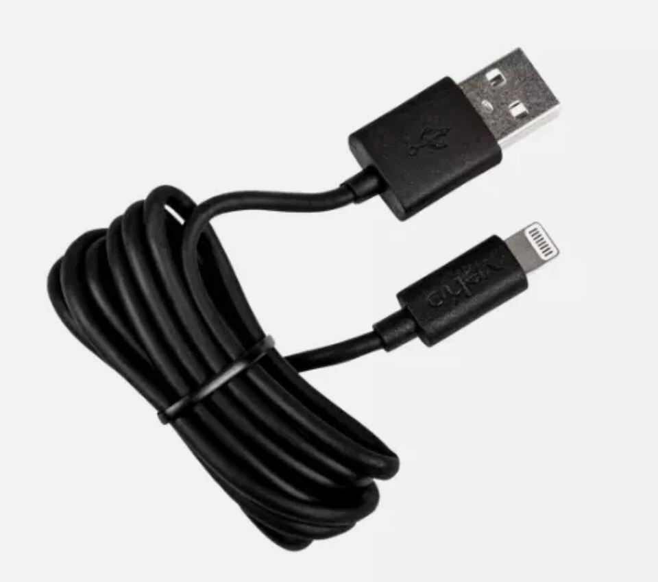 VEHO CERTIFIED MFI USB CHARGE/SYNC CABLE 1M - BLACK - VPP-501-1M — 第 2/4 张图片