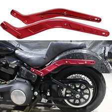 Red Rear Fender Support Struts for Harley Softail Low Rider ST FXLRST 2022-2024