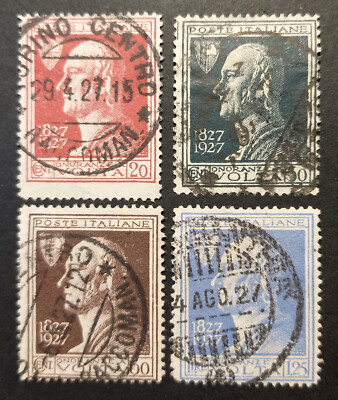 KINGDOM 100th by Alexander VOLTA 1927, complete series - used