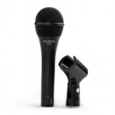 AUDIX OM5 Gesangsmikrofon - inkl. Klemme und Mikrofontasche *NEU* -Abverkauf-