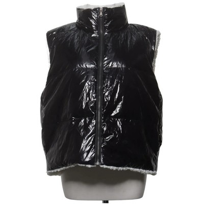 NÜ Denmark, Outdoor Weste, Damen, Größe: L, Schwarz/Weiß, Polyester #HzO