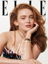 Elle Australia Magazine December 2025 - Sadie Sink