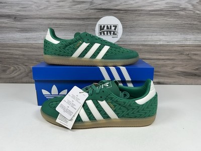 adidas gazelle silver green womens adidas Samba OG Shoes - Men's - Alumina / Medium Dark Khaki / Gum