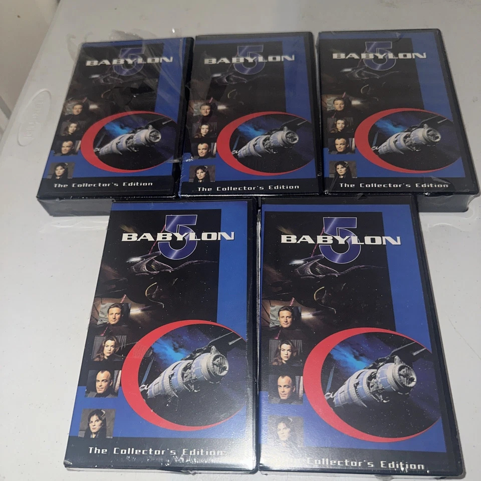 BABYLON 5 “THE COLLECTOR’S EDITION” 5-VHS Lot Brand New Foto 3 de 4