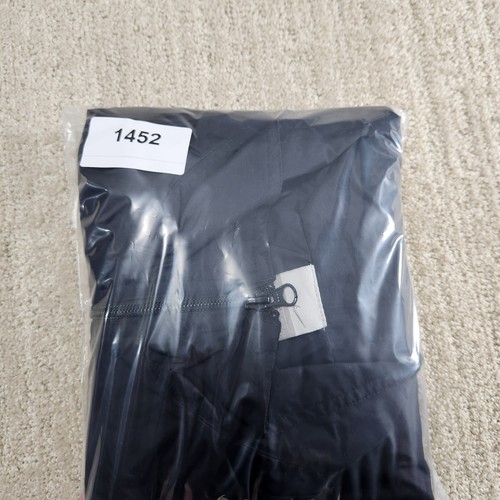 Vintage Y2K Nike Track Jacket Men Medium Mesh Lined Windbreaker Y2K Black Gray - Picture 11 of 11