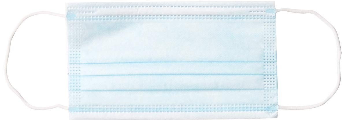 [200 Pcs] 3-Ply Disposable Face Mask Non-Medical Surgical Face Mouth Cover