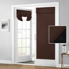100 Blackout French Door Curtains, Privacy Door Curtains for Window, 30 X 68...